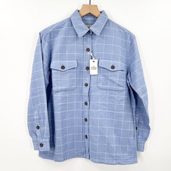 Marine Layer Rylee Shirt Jacket - Picture 1 of 10